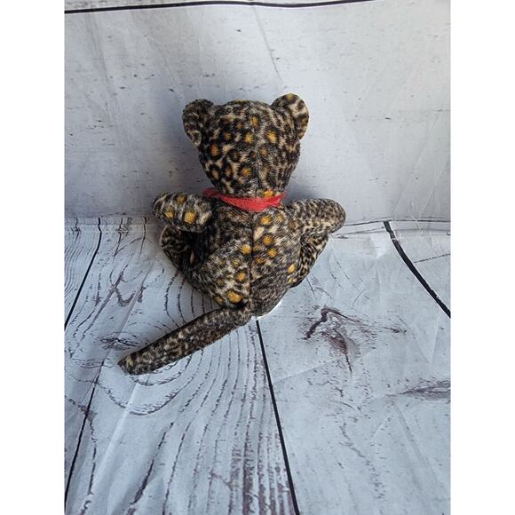 Galerie Spotted 4.5inches Leopard Cheetah Plush Stuffed Animal Toy - Picture 4 of 5